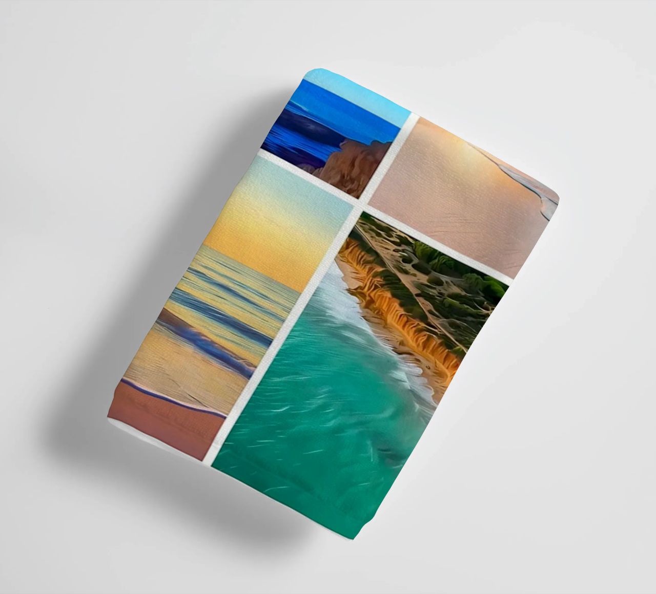 Collage di paradiso asciugamano da bagno da Renesme