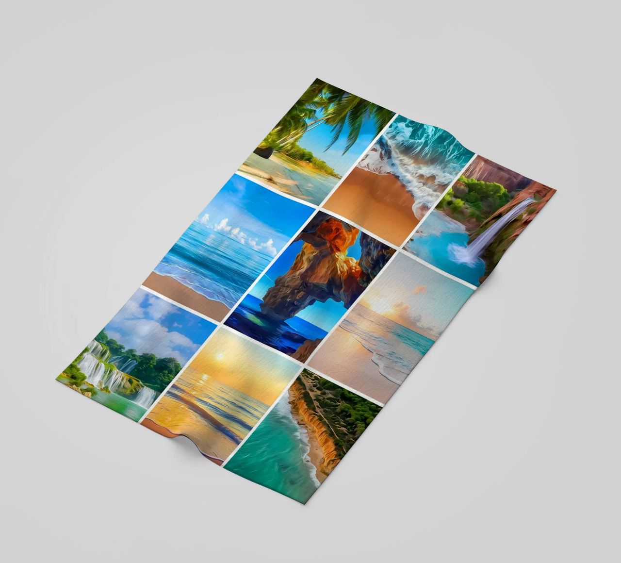 Collage di paradiso telo mare da Renesme
