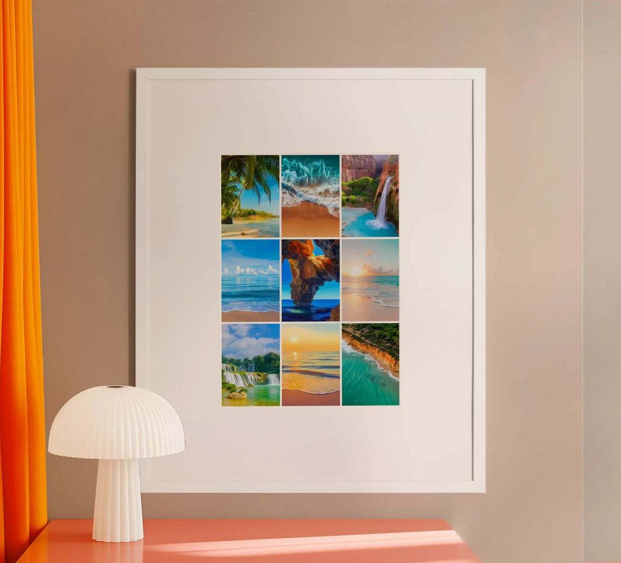Collage di paradiso carta hahnemühle da Renesme