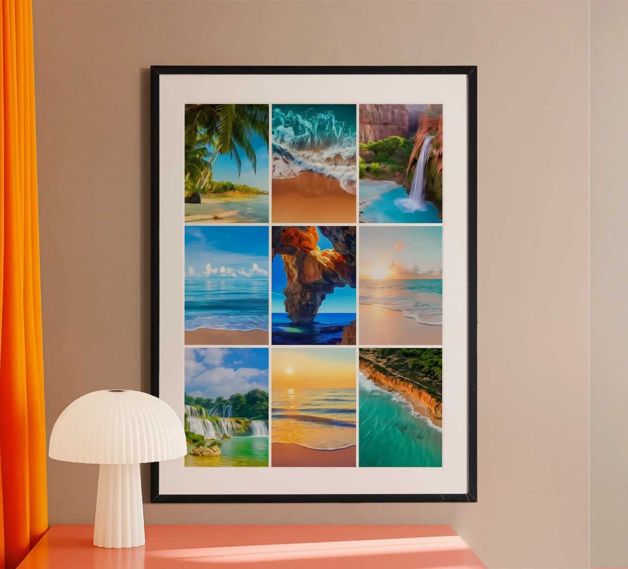 Collage di paradiso carta hahnemühle da Renesme