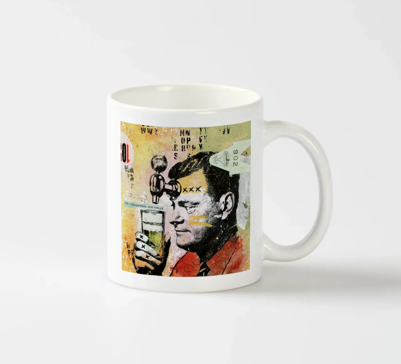 Une Conception Nouvelle tazza in ceramica da Tameo