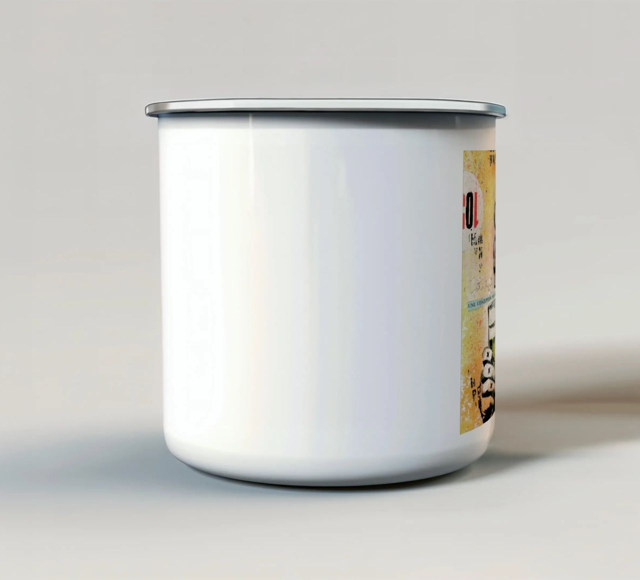 Une Conception Nouvelle tazza in smalto da Tameo