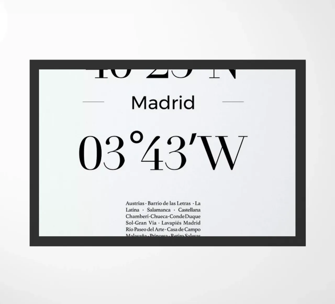 Madrid zerbino da Studio One