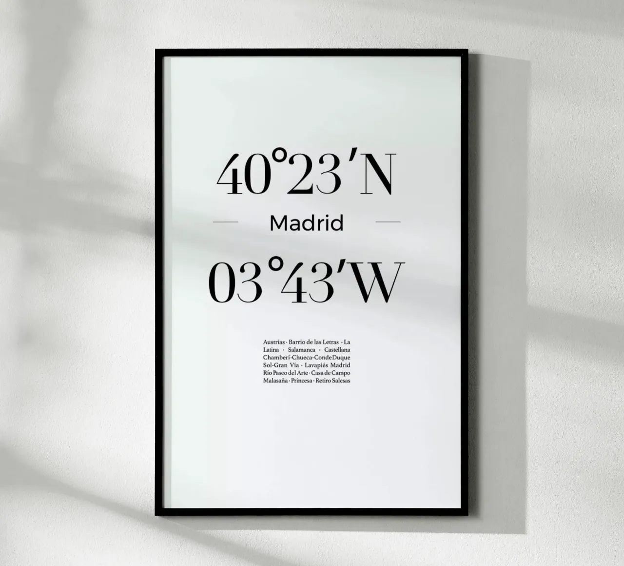Madrid poster by Studio One