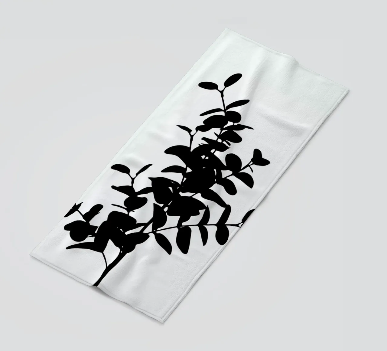 Eucalyptus Bunch beach towel by Oh Darling