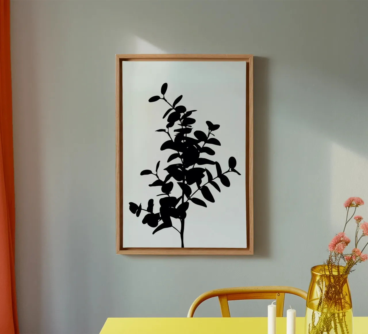 Eucalyptus Bunch canvas by Oh Darling