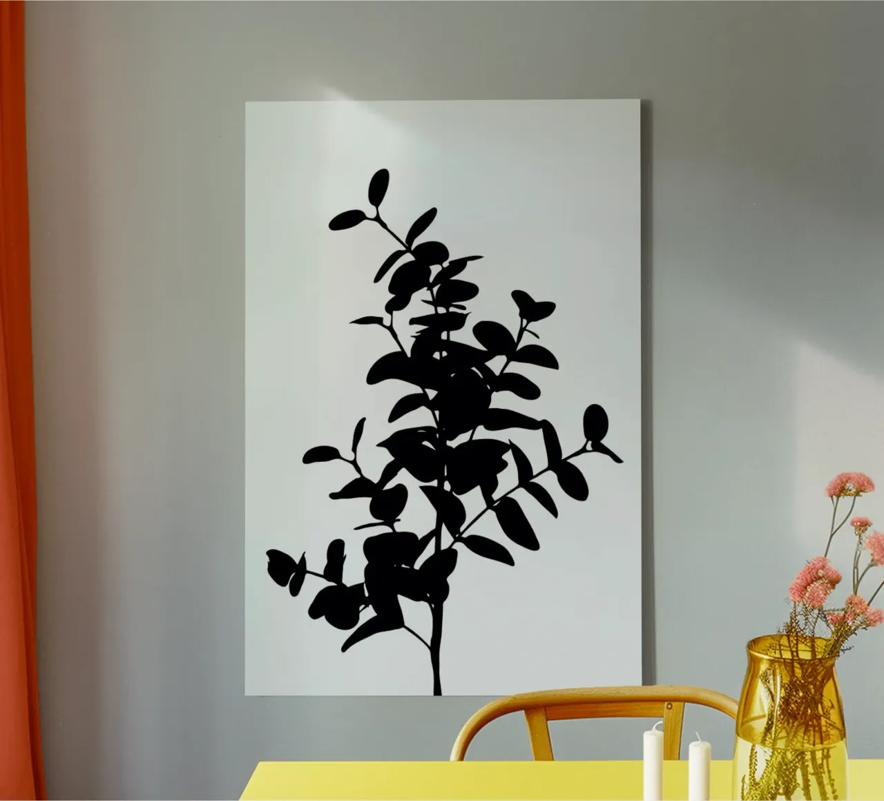 Eucalyptus Bunch canvas by Oh Darling