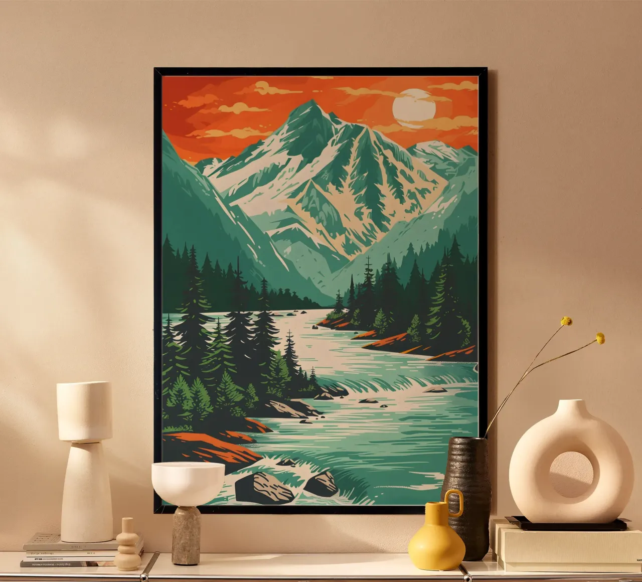 Paesaggio d'epoca carta hahnemühle da Wanderlust Vibes