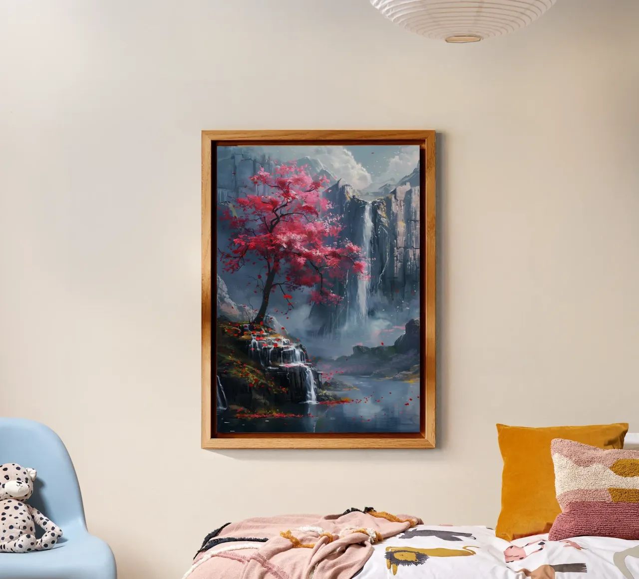 Paesaggio d'epoca alluminio dibond da Wanderlust Vibes