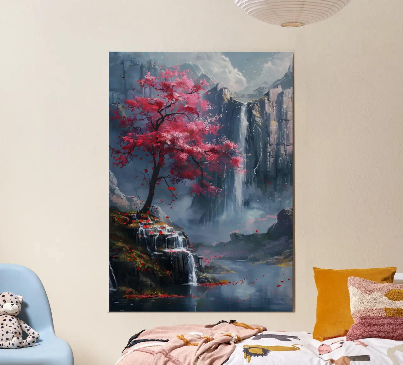 Paesaggio d'epoca alluminio dibond da Wanderlust Vibes