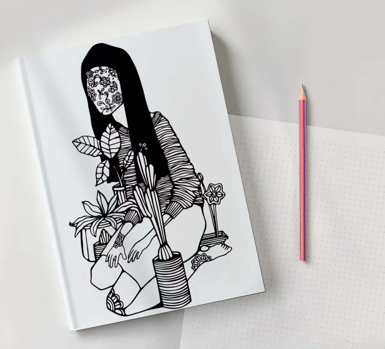 Unaware of Blossoming notebook by Ninhol
