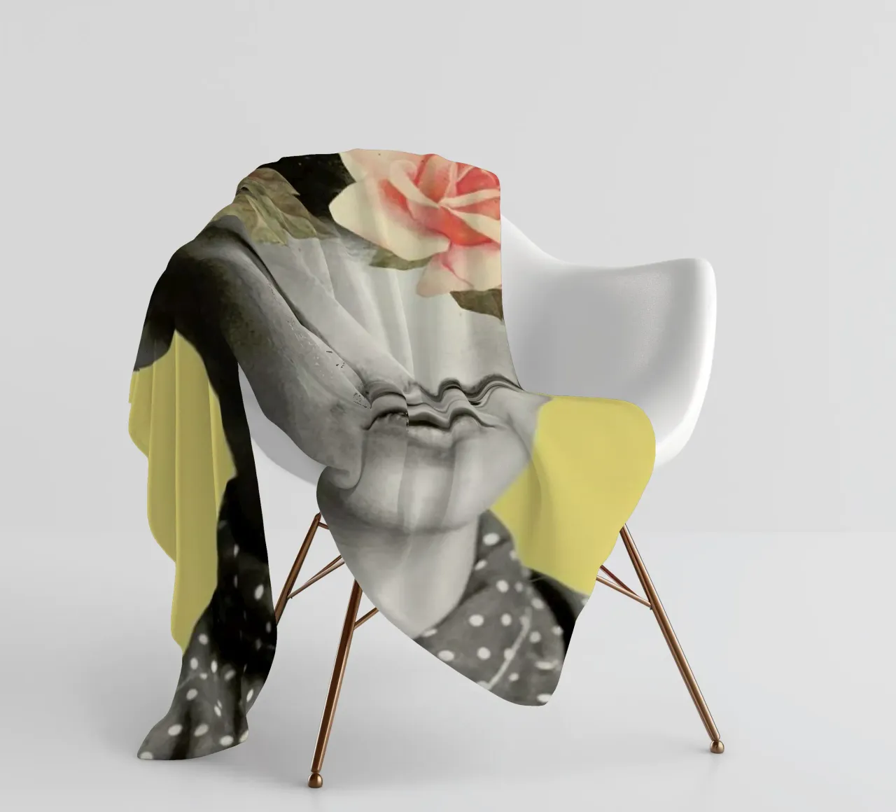 Frida Fleecedecke von Florent Bodart