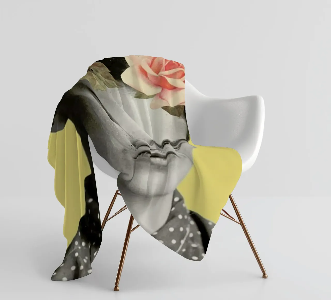 Frida Fleecedecke von Florent Bodart