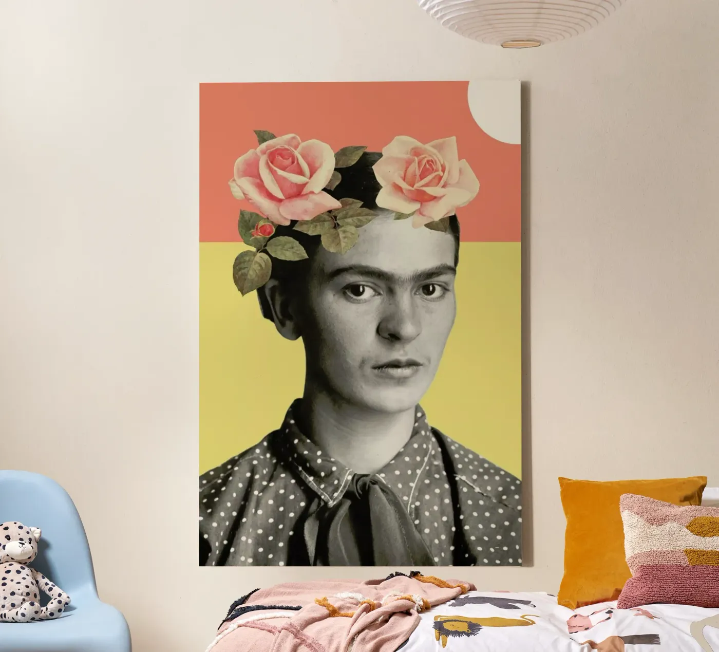 Frida canvas by Florent Bodart