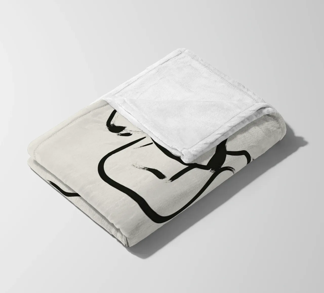 Harmonic Lines No 108 coperta in pile da treechild