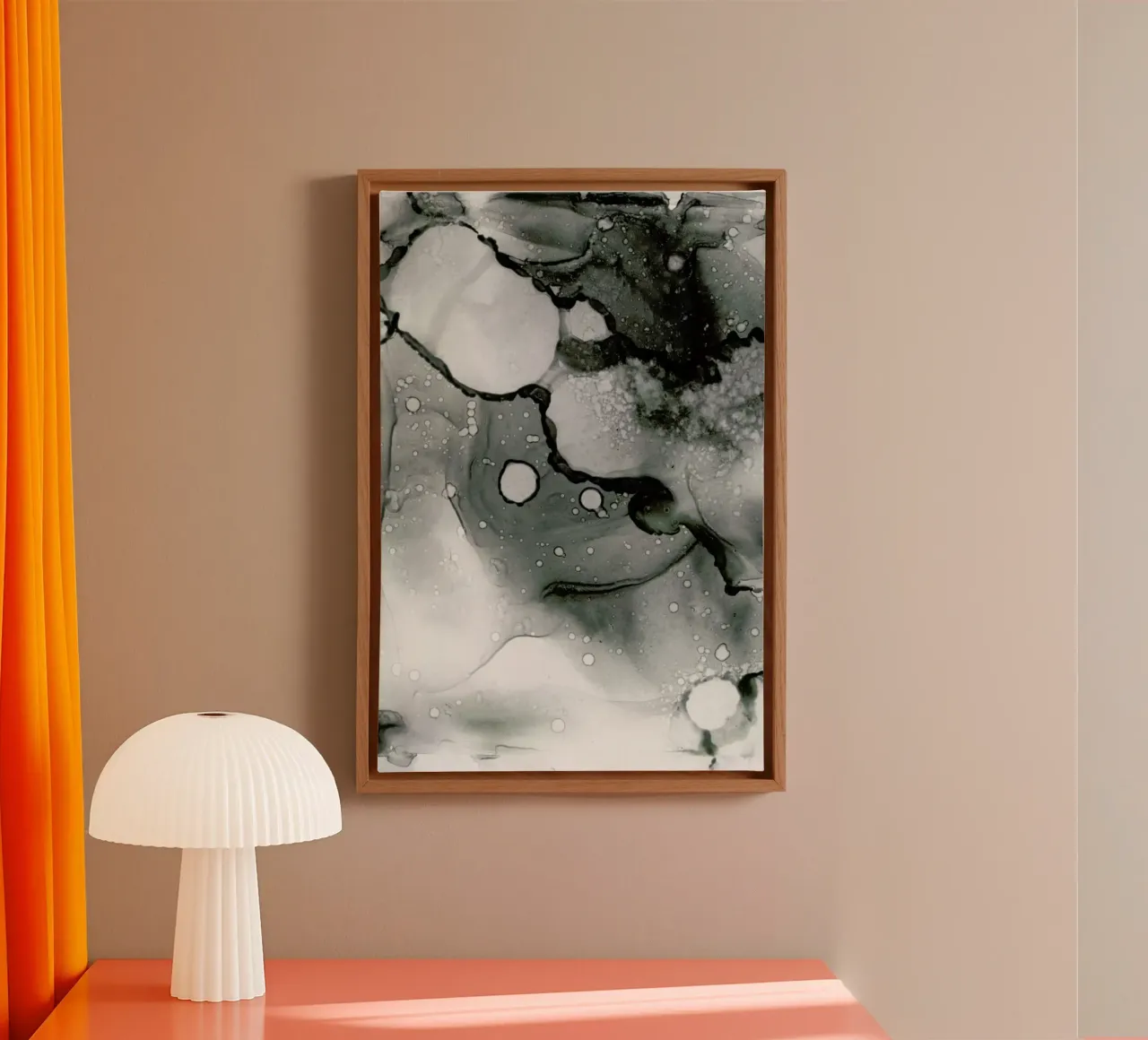 Ink No. 12 tela con Cornice a cassetta da Froilein Juno