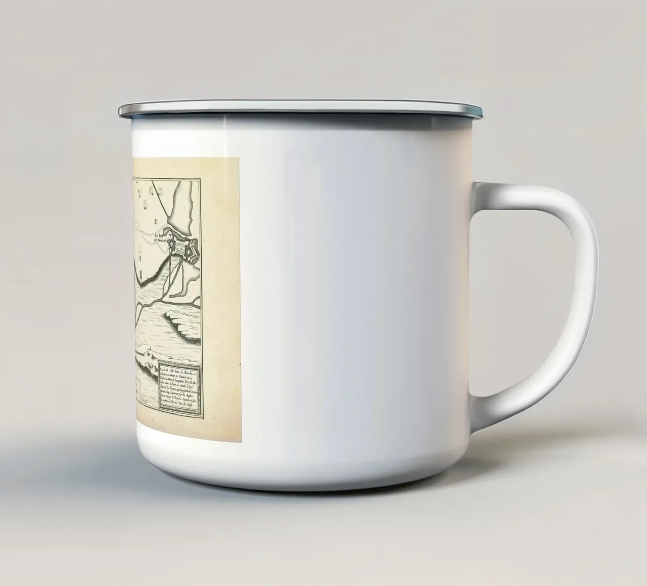 Calais, France, 1726 tazza in smalto da Artokoloro Quint Lox Ltd