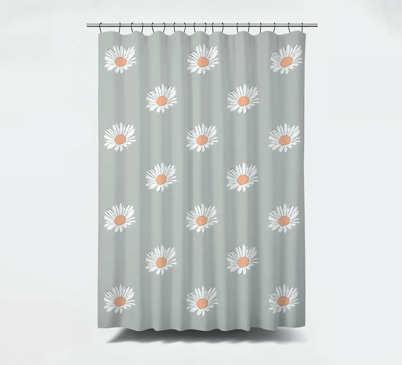 Margeriten pastell grün tenda da doccia da BAINAI