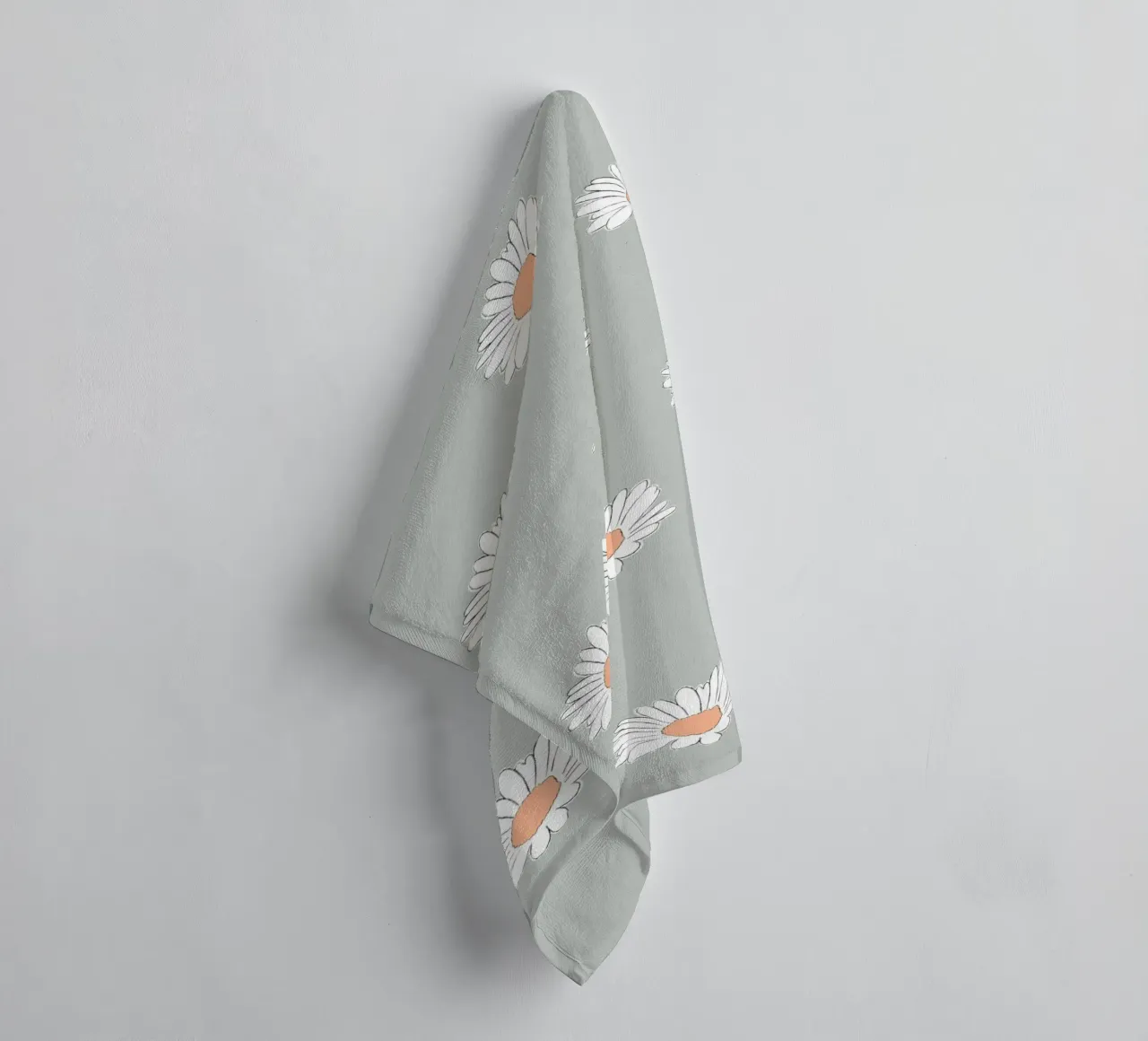 Margeriten pastell grün asciugamano da bagno da BAINAI