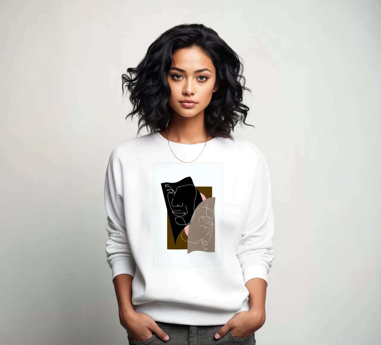 Modern Art 3 sweatshirt by Nordic Creators