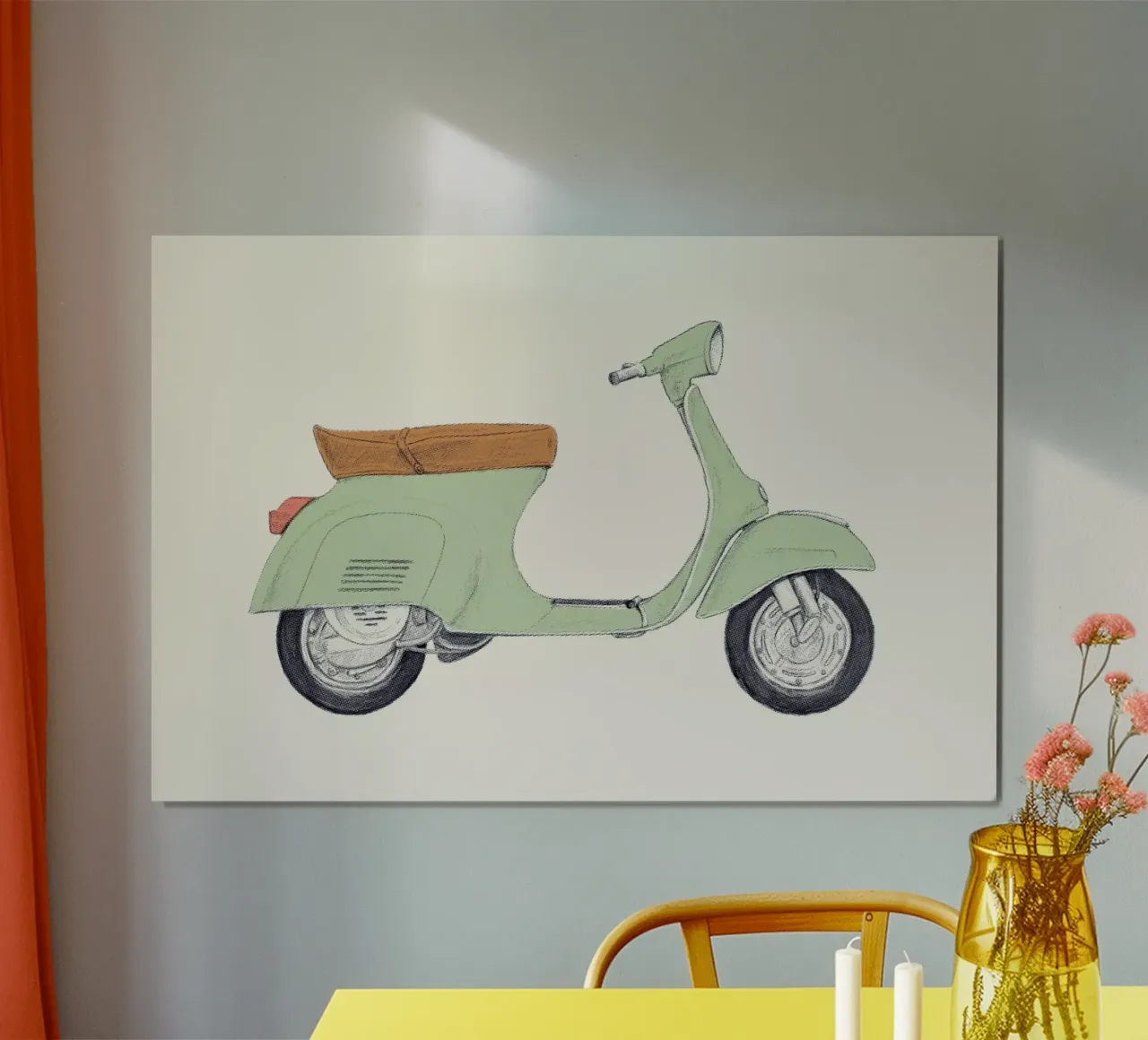 Vespa poster da Florent Bodart