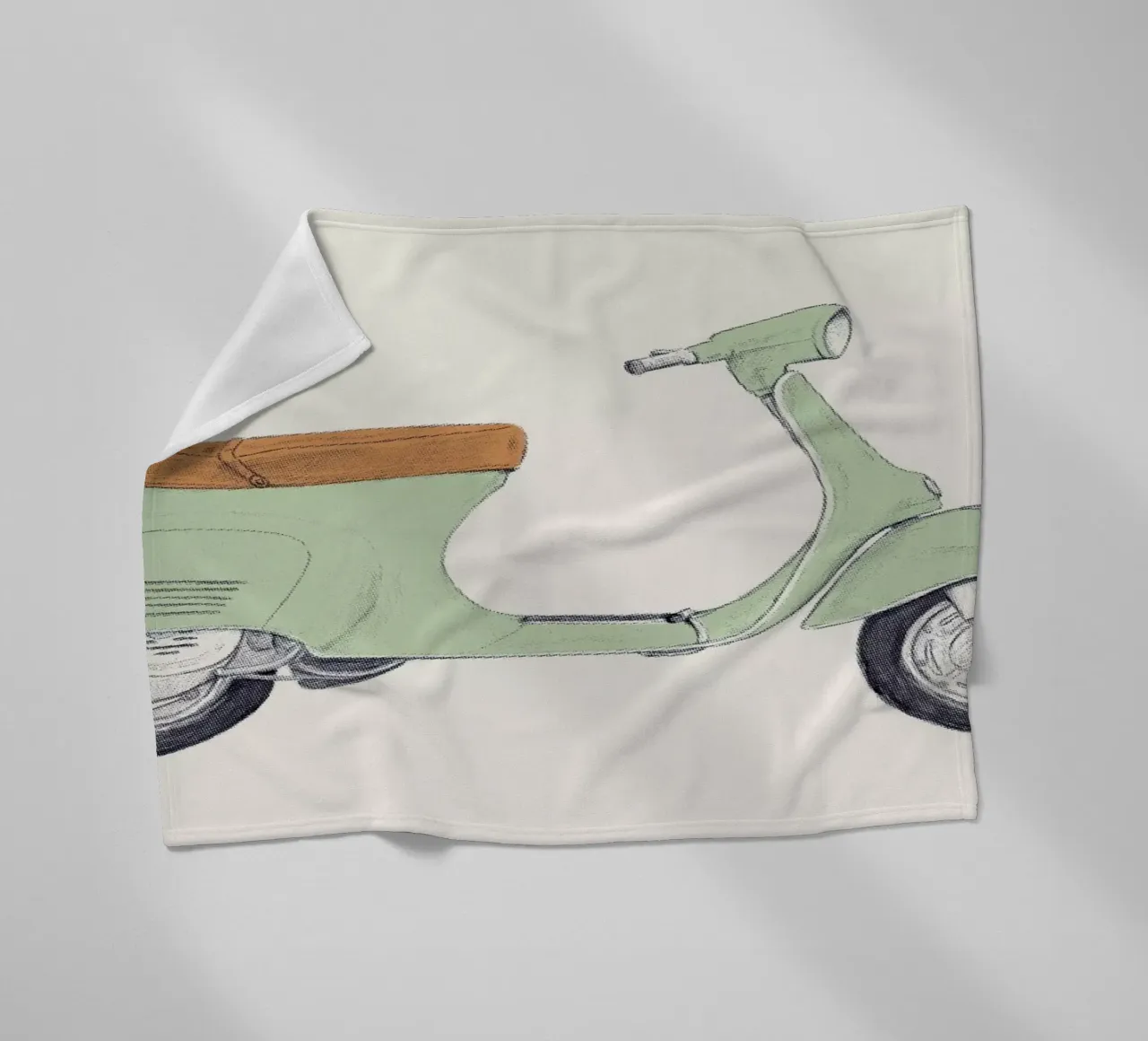 Vespa coperta in pile da Florent Bodart