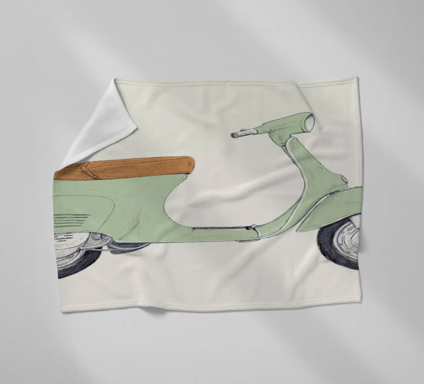 Vespa Fleecedecke von Florent Bodart