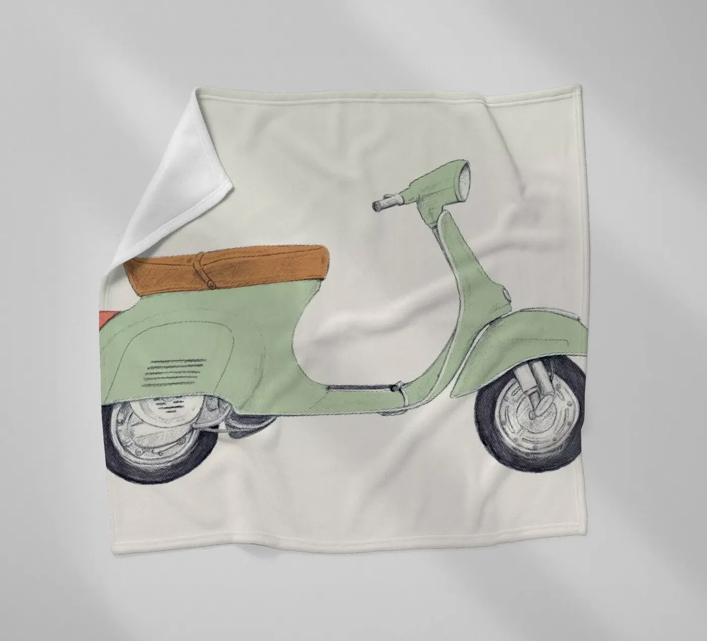 Vespa Fleecedecke von Florent Bodart