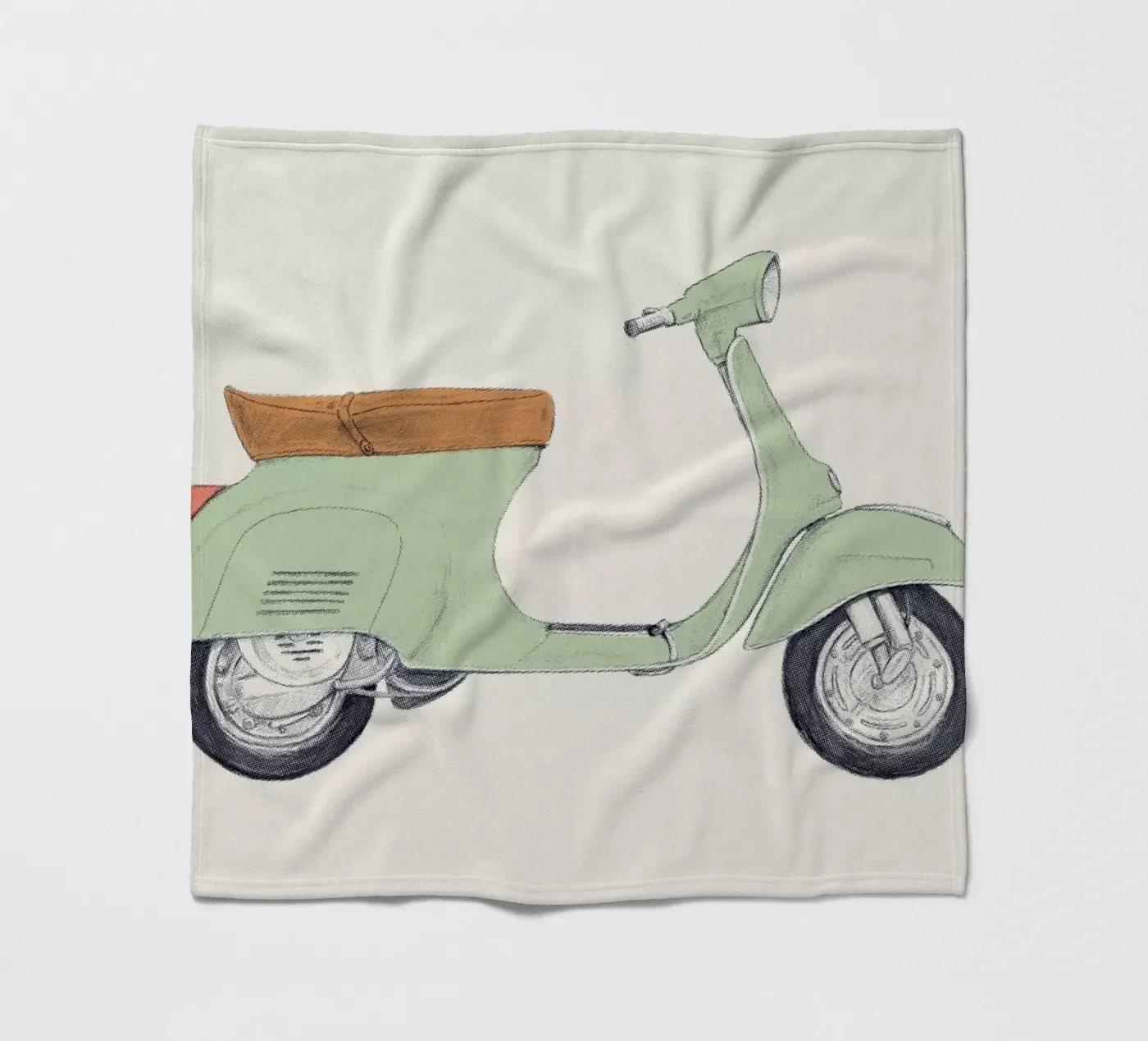 Vespa Fleecedecke von Florent Bodart