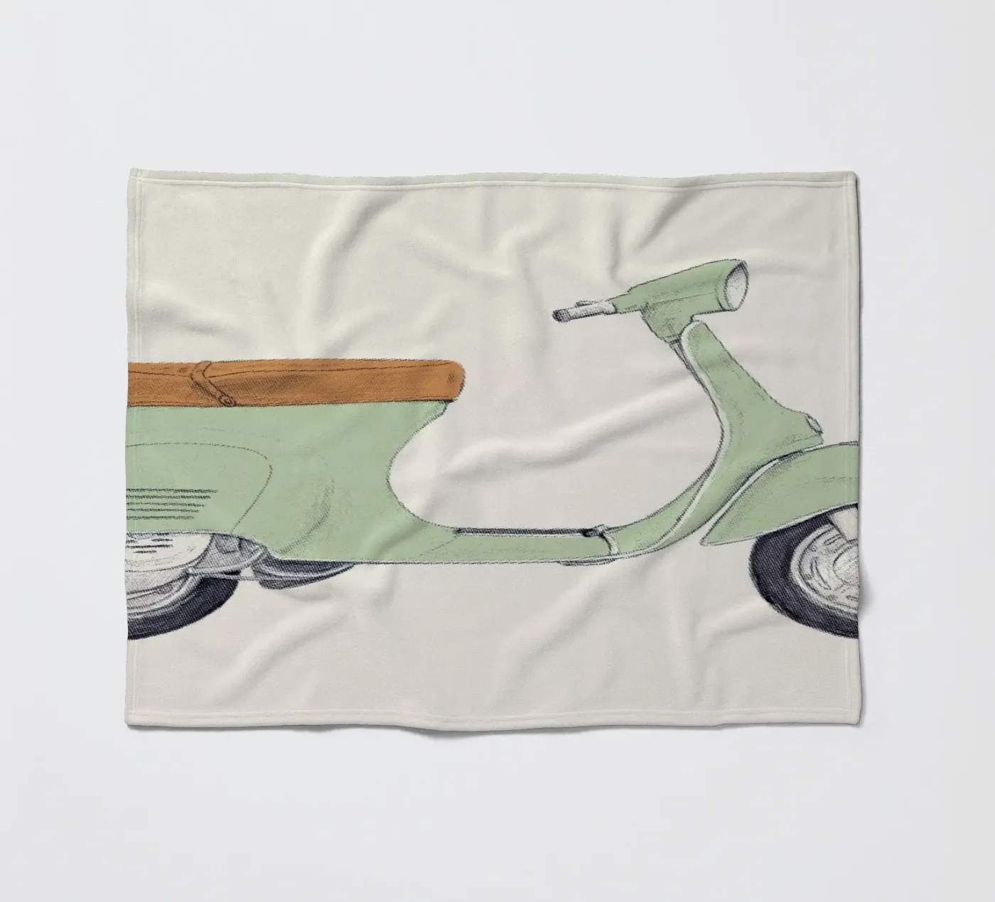 Vespa Fleecedecke von Florent Bodart