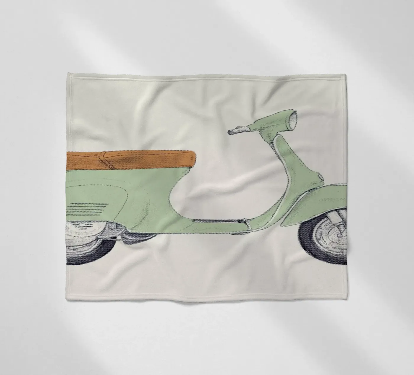 Vespa Fleecedecke von Florent Bodart