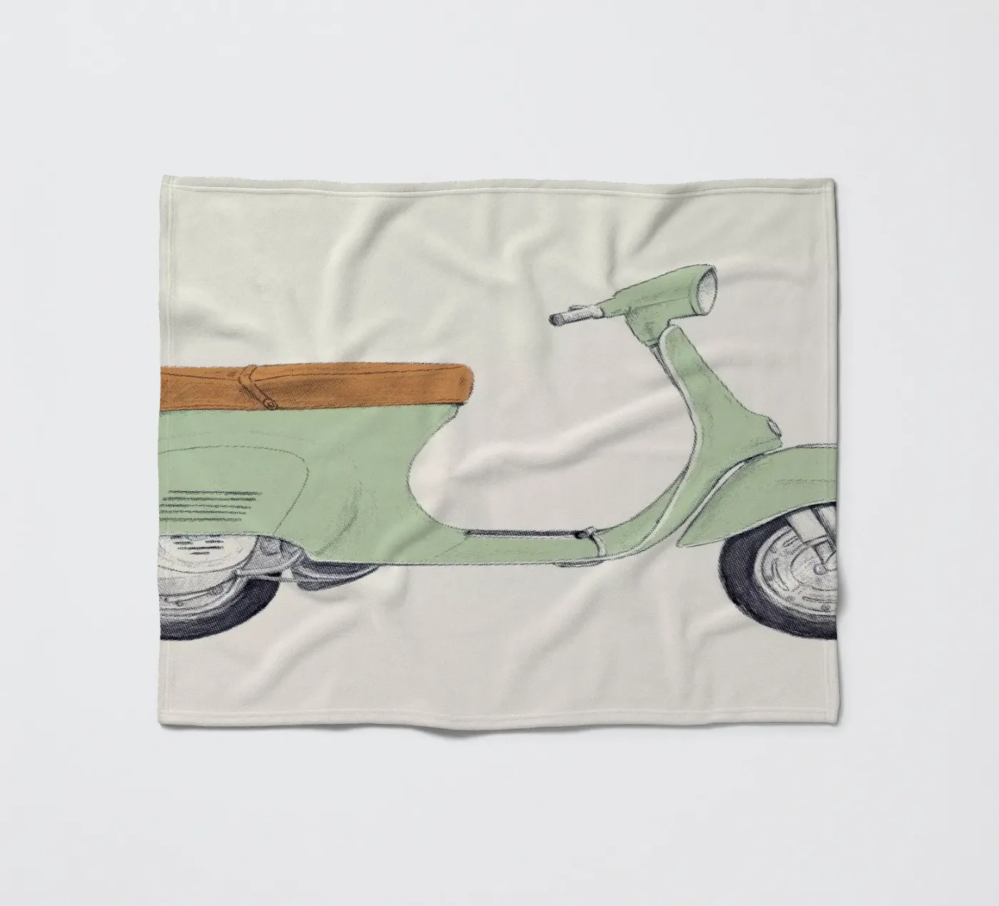 Vespa Fleecedecke von Florent Bodart