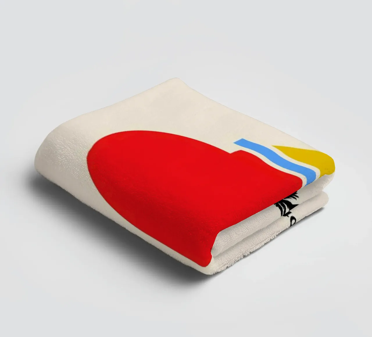 Island of Love Handtuch von Viktor Hertz