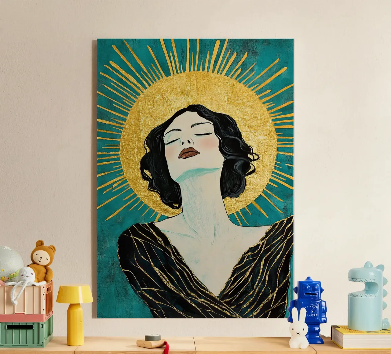 Art Déco plexiglass da Nikis Art Studio