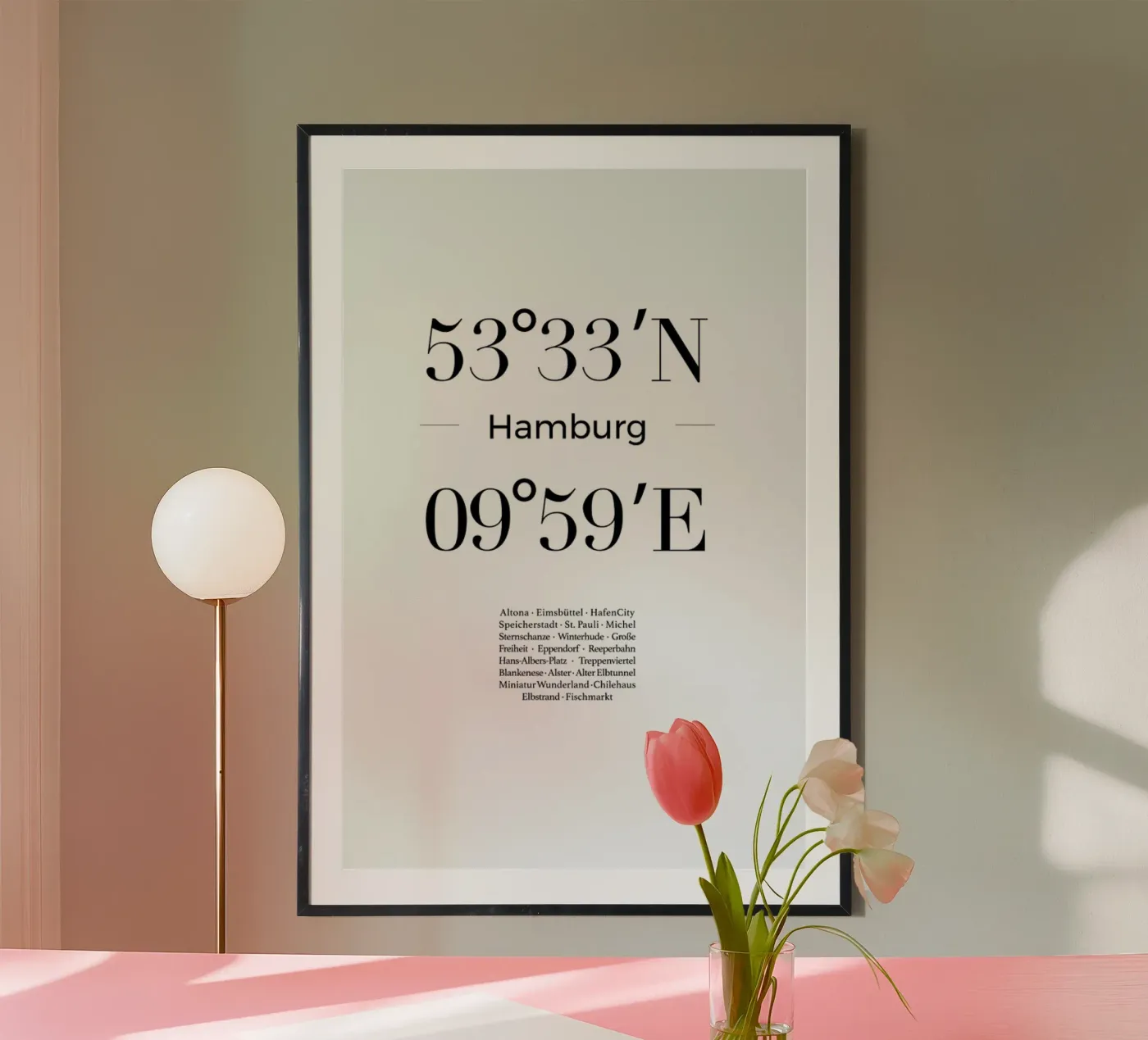 Hamburg poster van Studio One