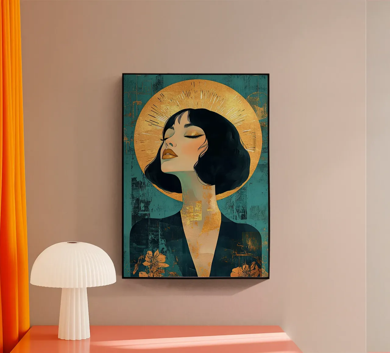 Art déco plexiglass da Nikis Art Studio