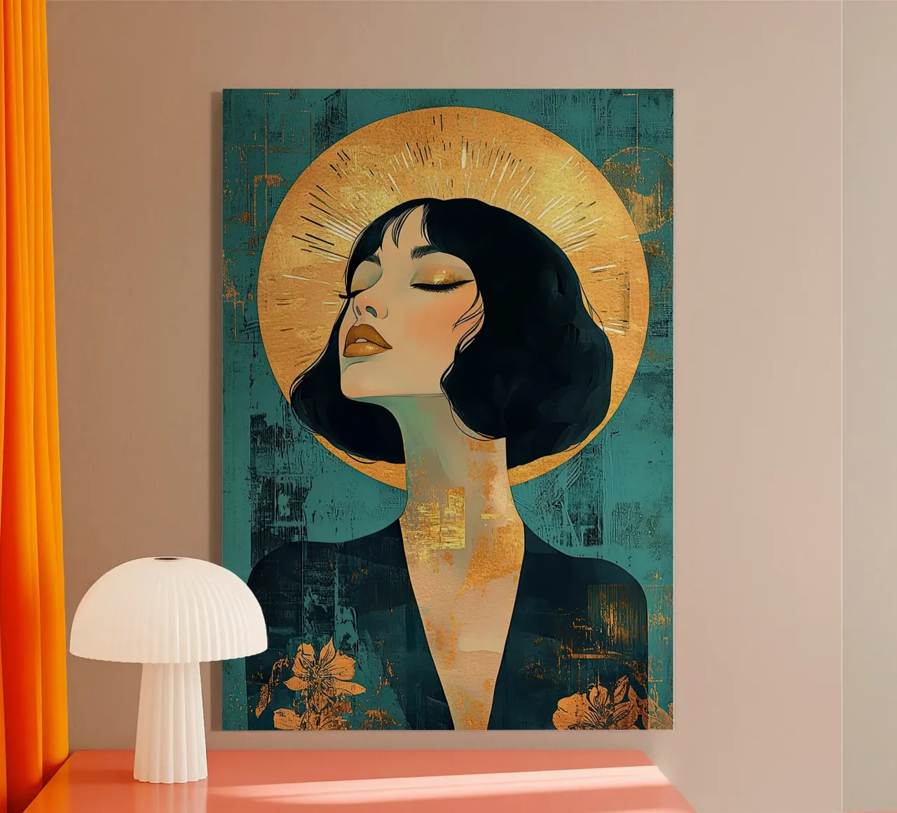 Art déco plexiglass da Nikis Art Studio