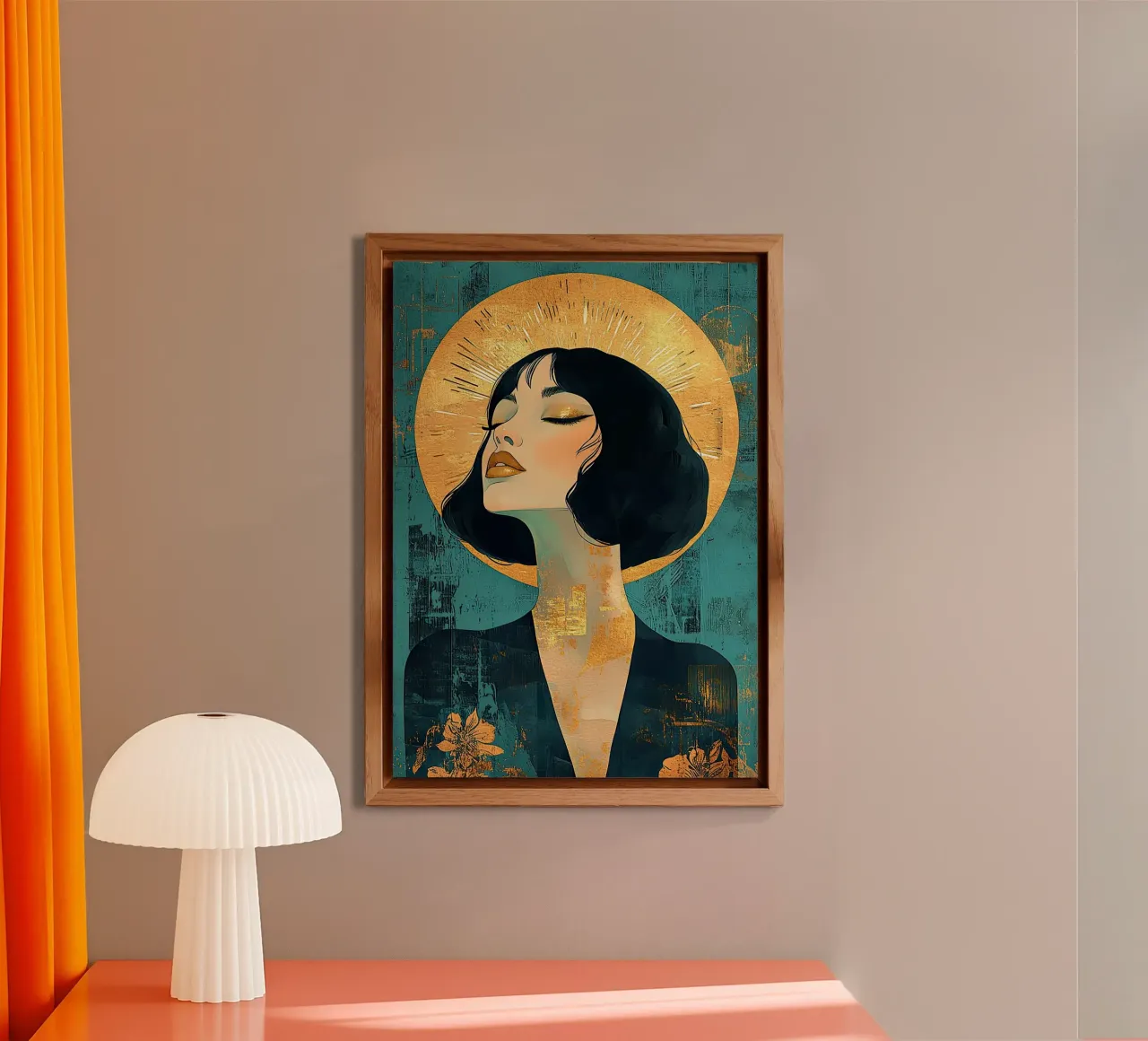 Art déco alluminio dibond da Nikis Art Studio