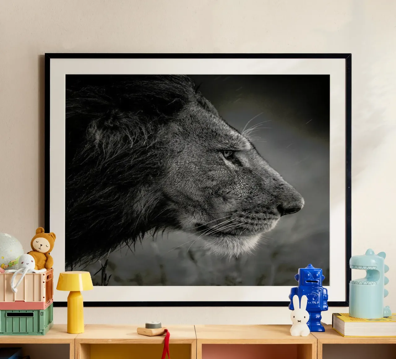 Thinking under the Rain - Faisal Alnomas carta hahnemühle da Pictufy