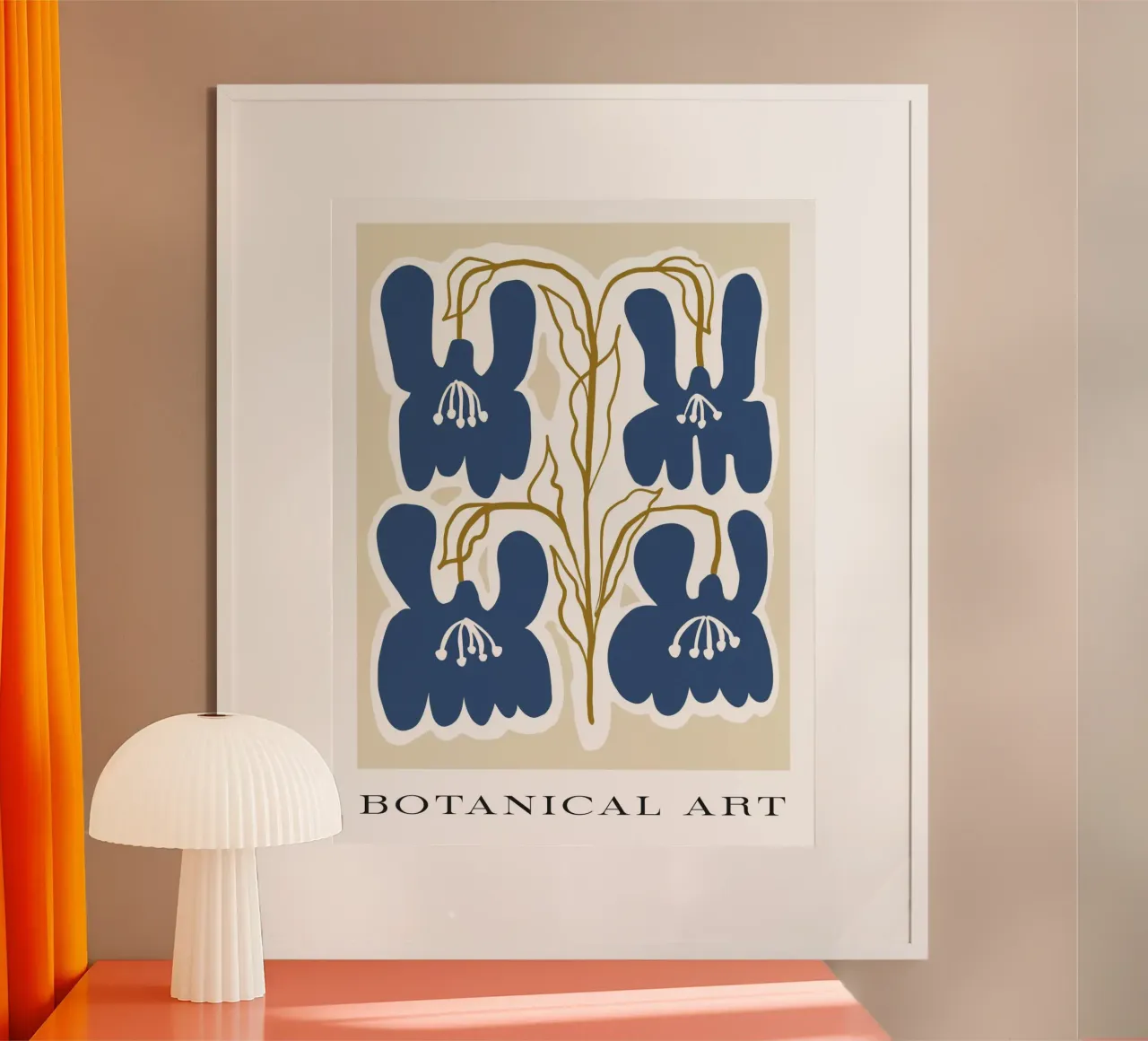Spring Collection No 07 poster con telaio in plastica da treechild