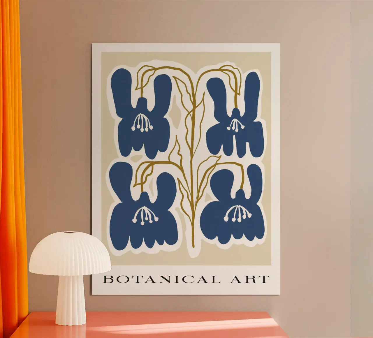 Spring Collection No 07 poster con telaio in plastica da treechild