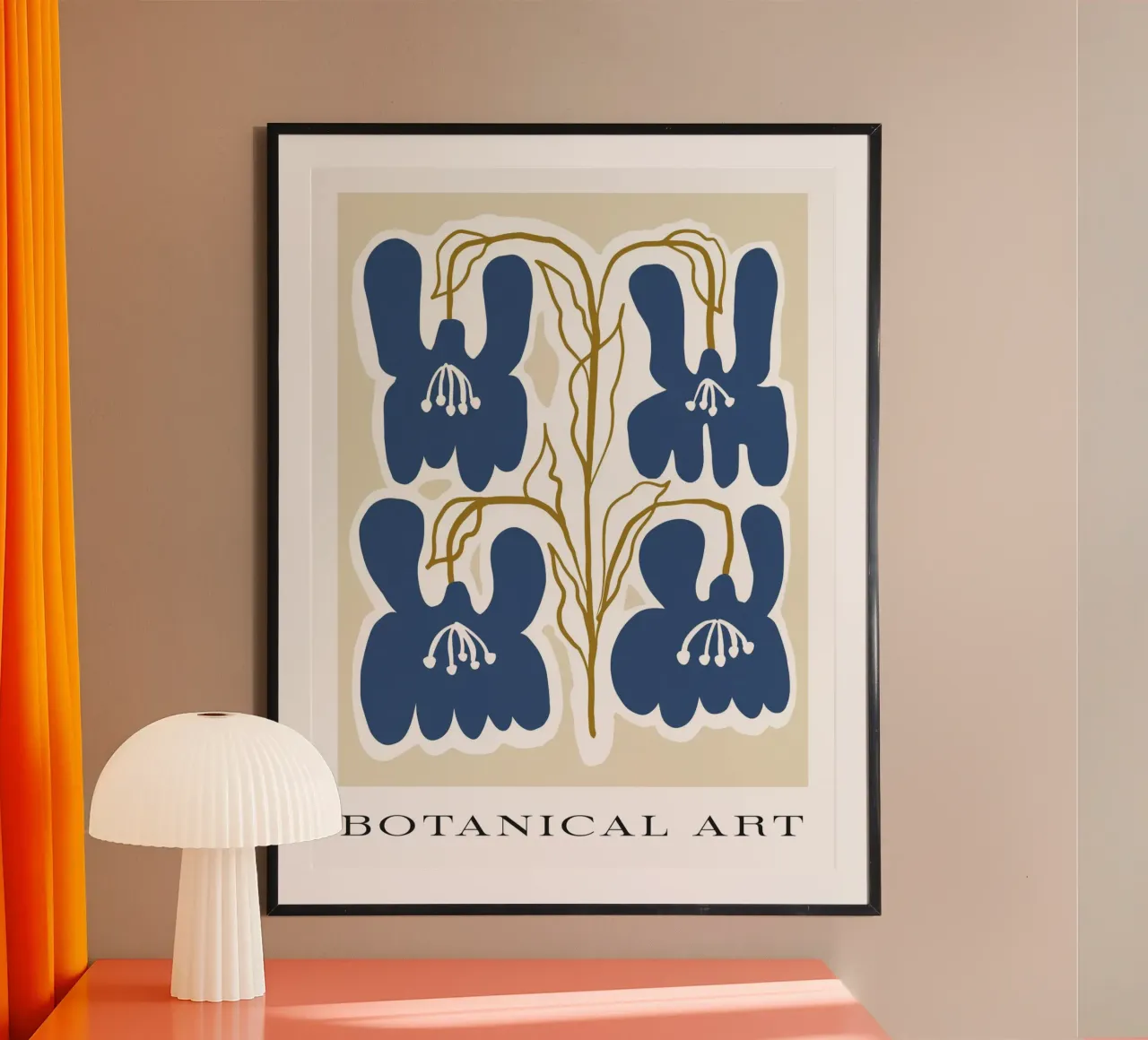 Spring Collection No 07 poster con telaio in plastica da treechild
