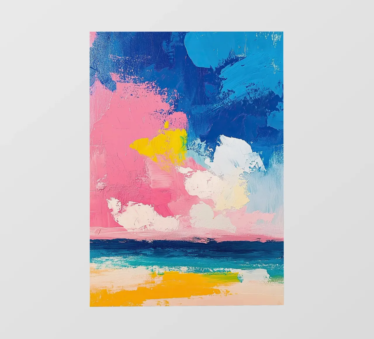 Mare Spiaggia Orizzonte Cielo telo in pvc da Nikis Art Studio