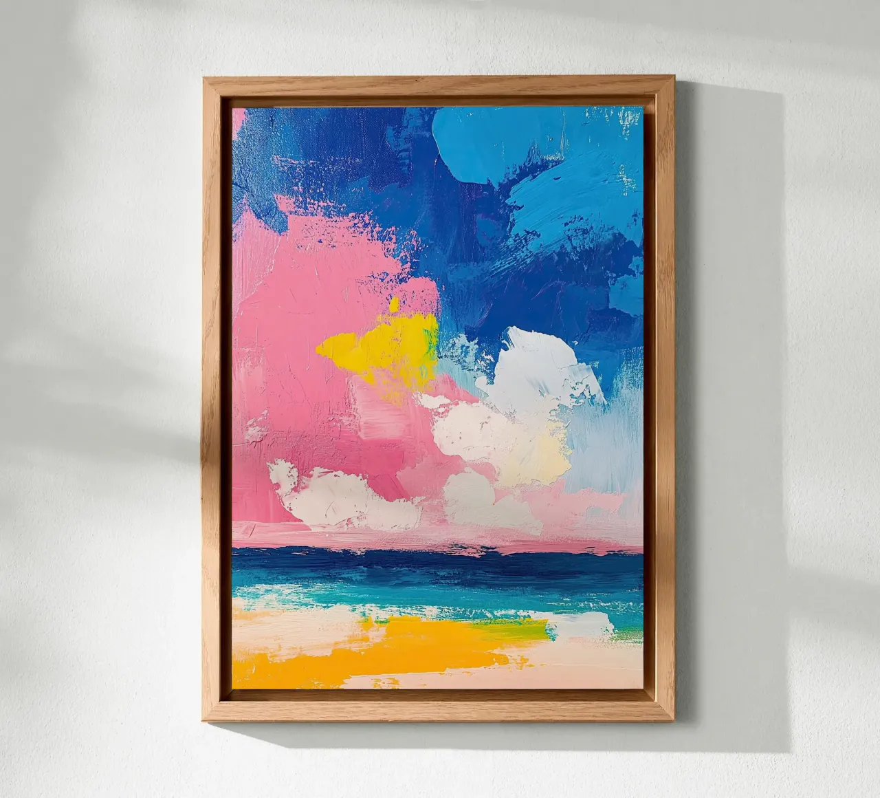 Mare Spiaggia Orizzonte Cielo alluminio dibond da Nikis Art Studio