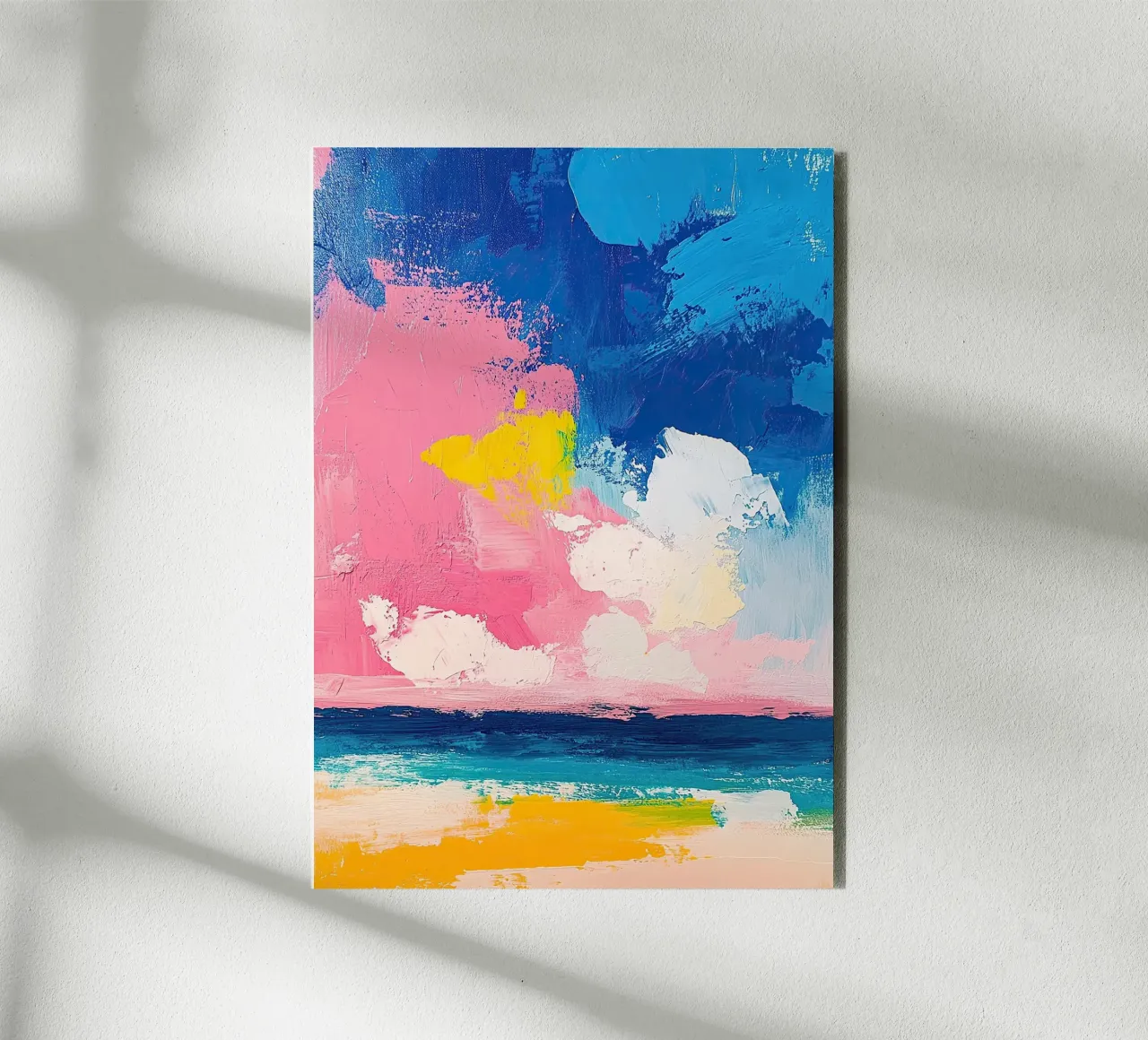 Mare Spiaggia Orizzonte Cielo alluminio dibond da Nikis Art Studio