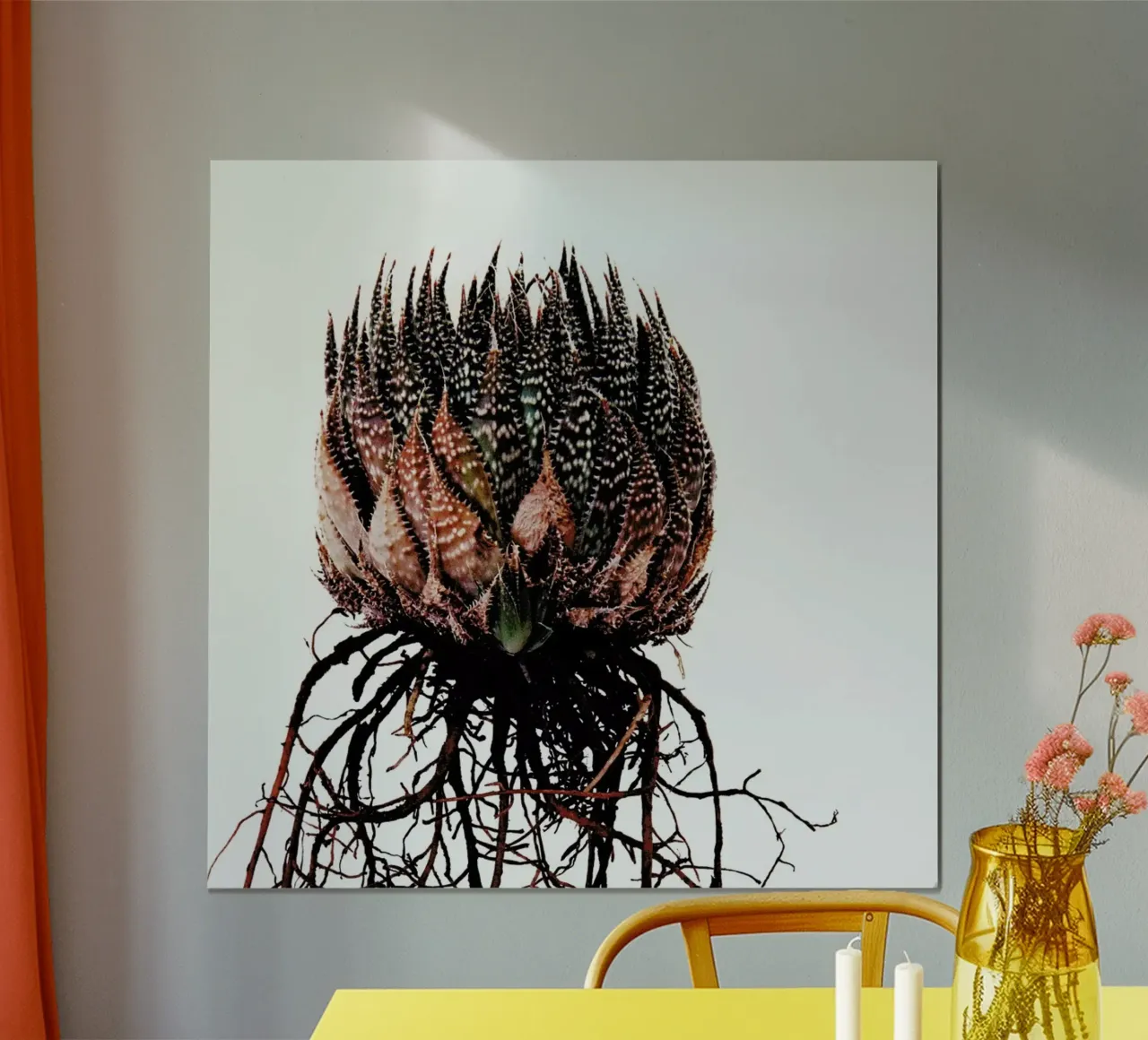 Classic Botanical Whole Plant 07 poster con telaio in alluminio da Shot By Clint