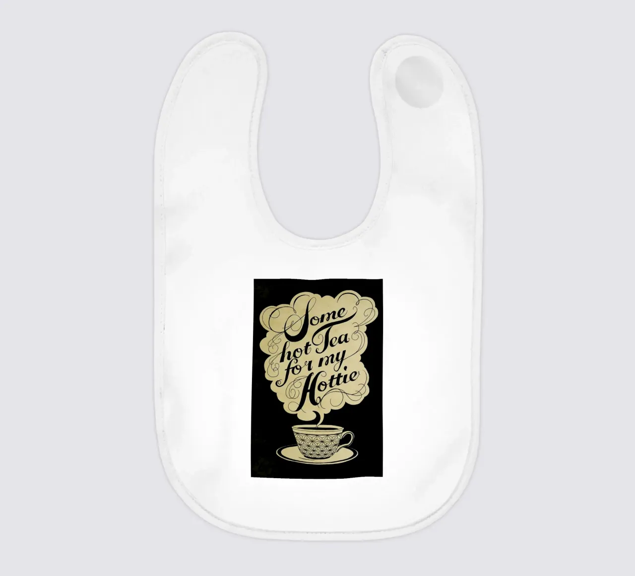Some hot tea for my hottie Babylätzchen von Laura Graves