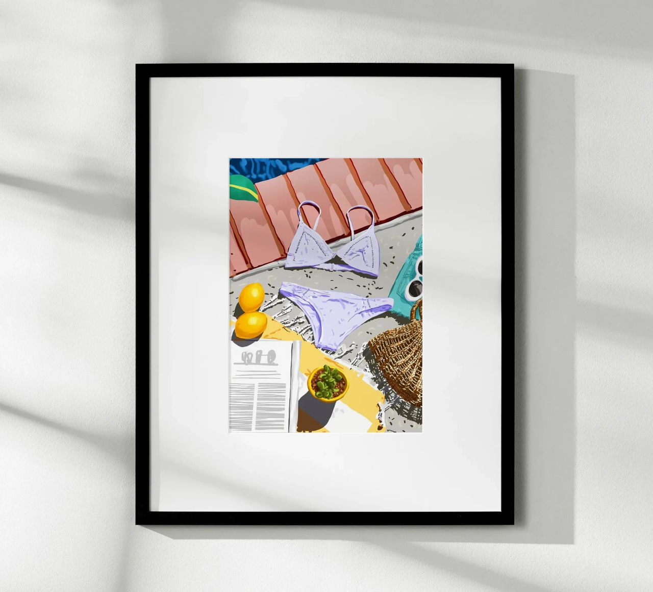 Ich denke an den Sommer Poster von Desiyatnikov