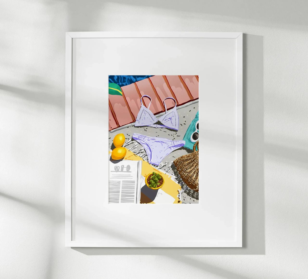 Ich denke an den Sommer Poster von Desiyatnikov