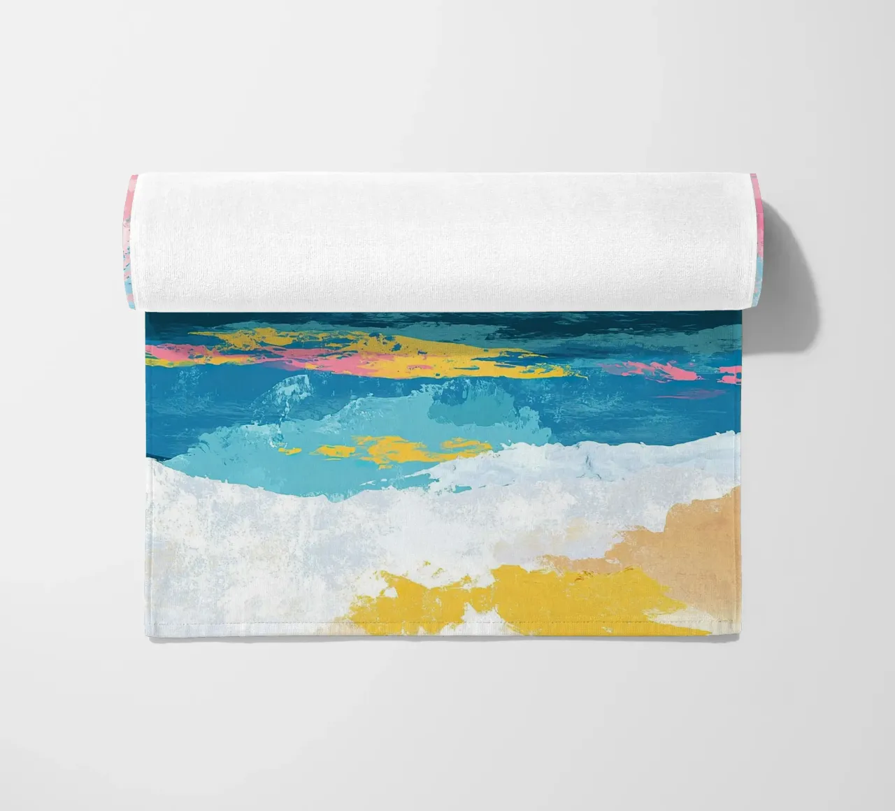 Mare Spiaggia Sole Orizzonte Cielo telo mare da Nikis Art Studio
